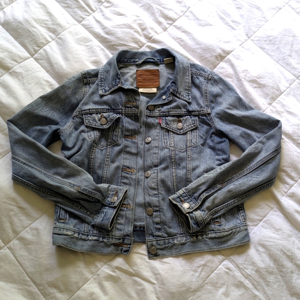 Levi's Light Blue Trucker Denim Jacket, Size M‎